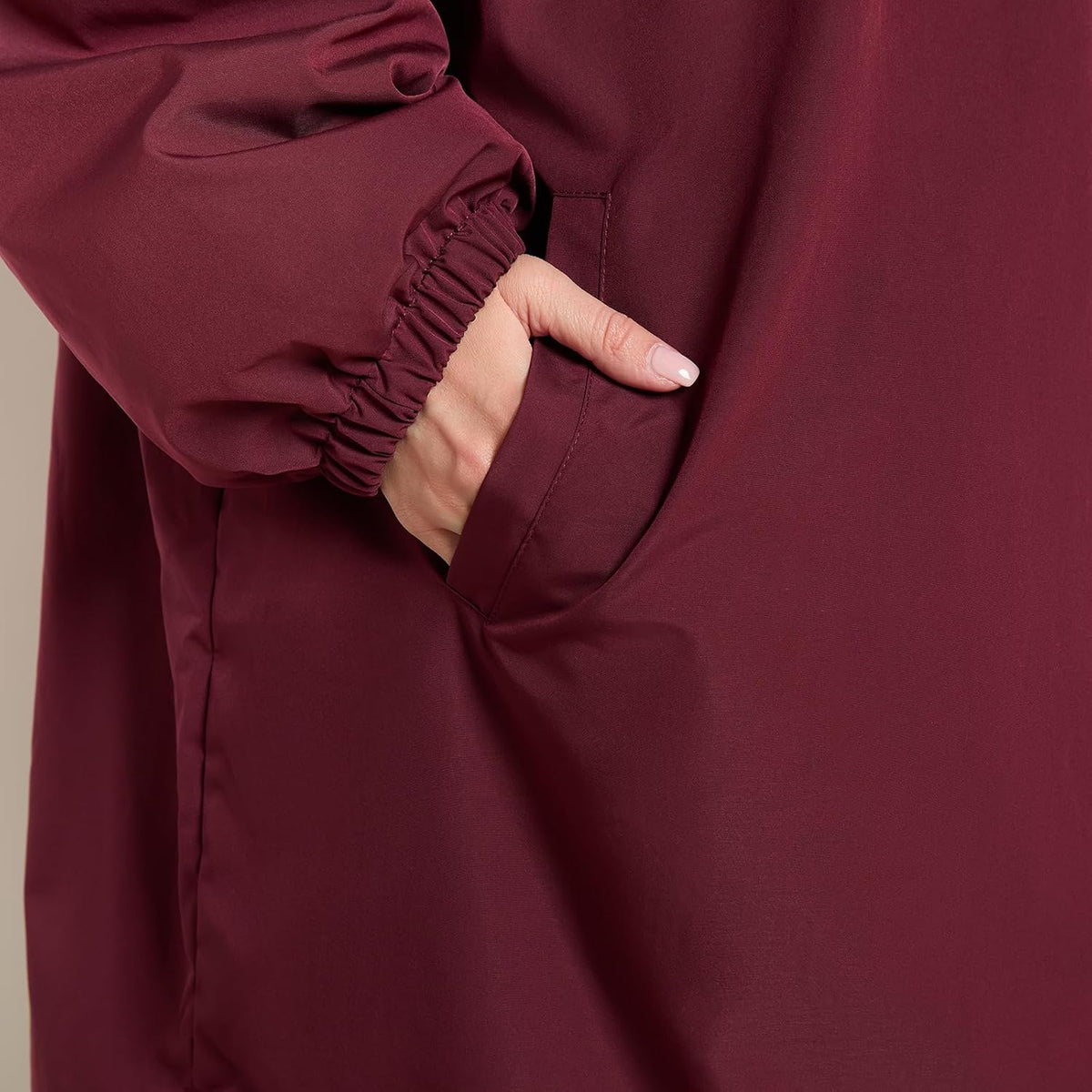 OHS Adults Drying Robe, Gifts for Women Outdoor Water-Resistant Changing Robe Womens Jacket Comfy Sherpa Privacy Robes for Women Men, Stay Dry Swimming Camping Drying Robes - S/M, L/XL