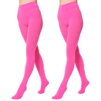EVERSWE 2 Pairs Pack Women's Opaque Tights