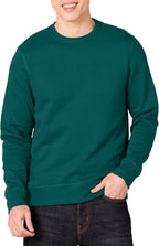 Amazon Essentials Men's Crew-Neck Fleece Sweatshirt with Ribbing (Available in Big and Tall)