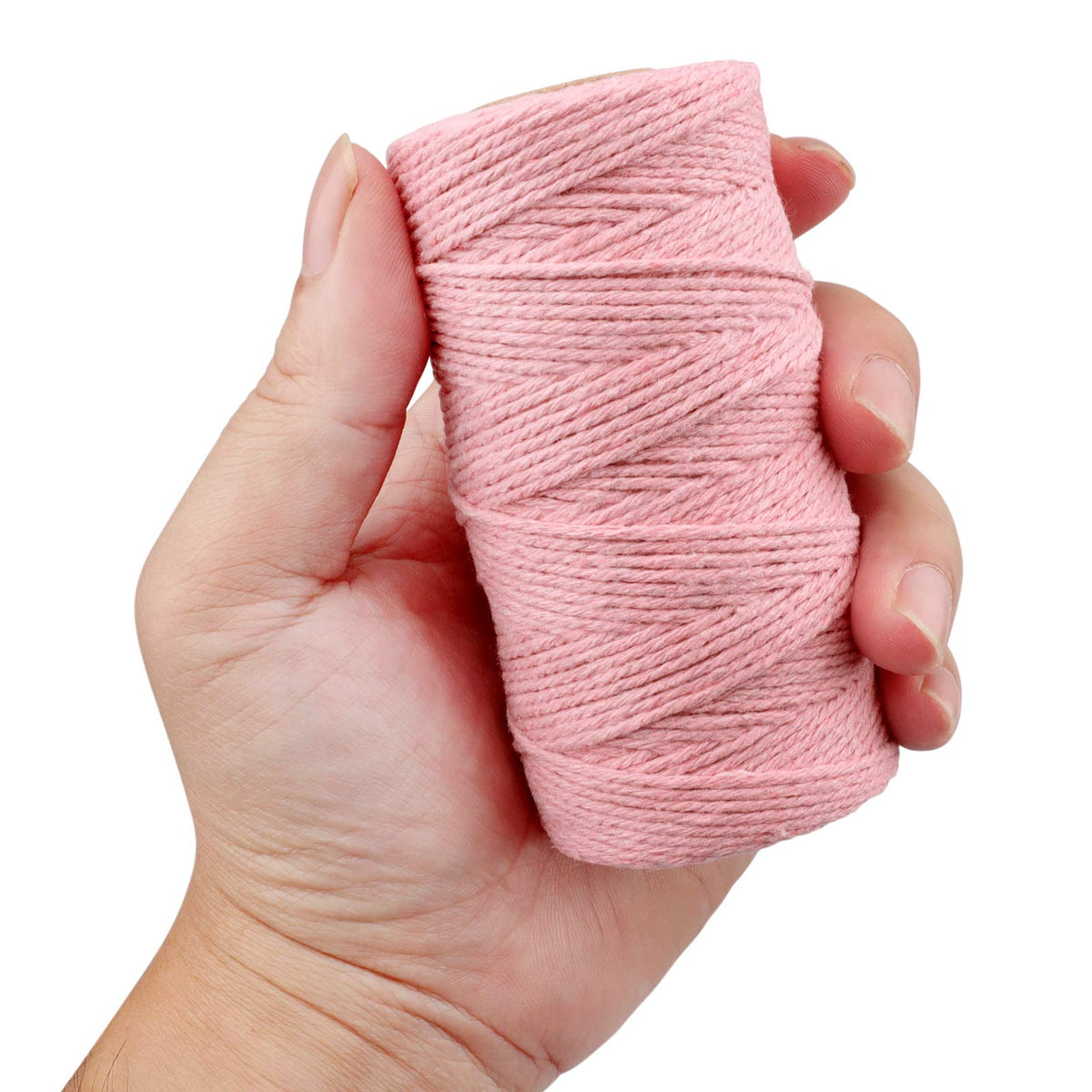 jijAcraft 50M White Cotton String: 2MM Cooking String for DIY Crafts
