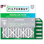 Filterbuy 30x32x1 Air Filter MERV 8 Dust & Allergy Defense (6-Pack)