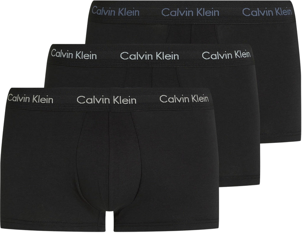 Calvin Klein Men’s 3 Pack Low Rise Trunks Underwear