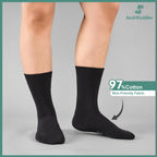 SockWaddles Diabetic Socks for Men & Women, 6 Pairs, Soft Loose Top