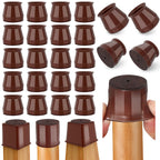 Ansible 24 Pcs Chair Leg Floor Protectors Round