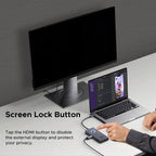 UGREEN USB C Hub, 9 in 1 Ethernet Adapter 4K@60Hz HDMI Docking Station