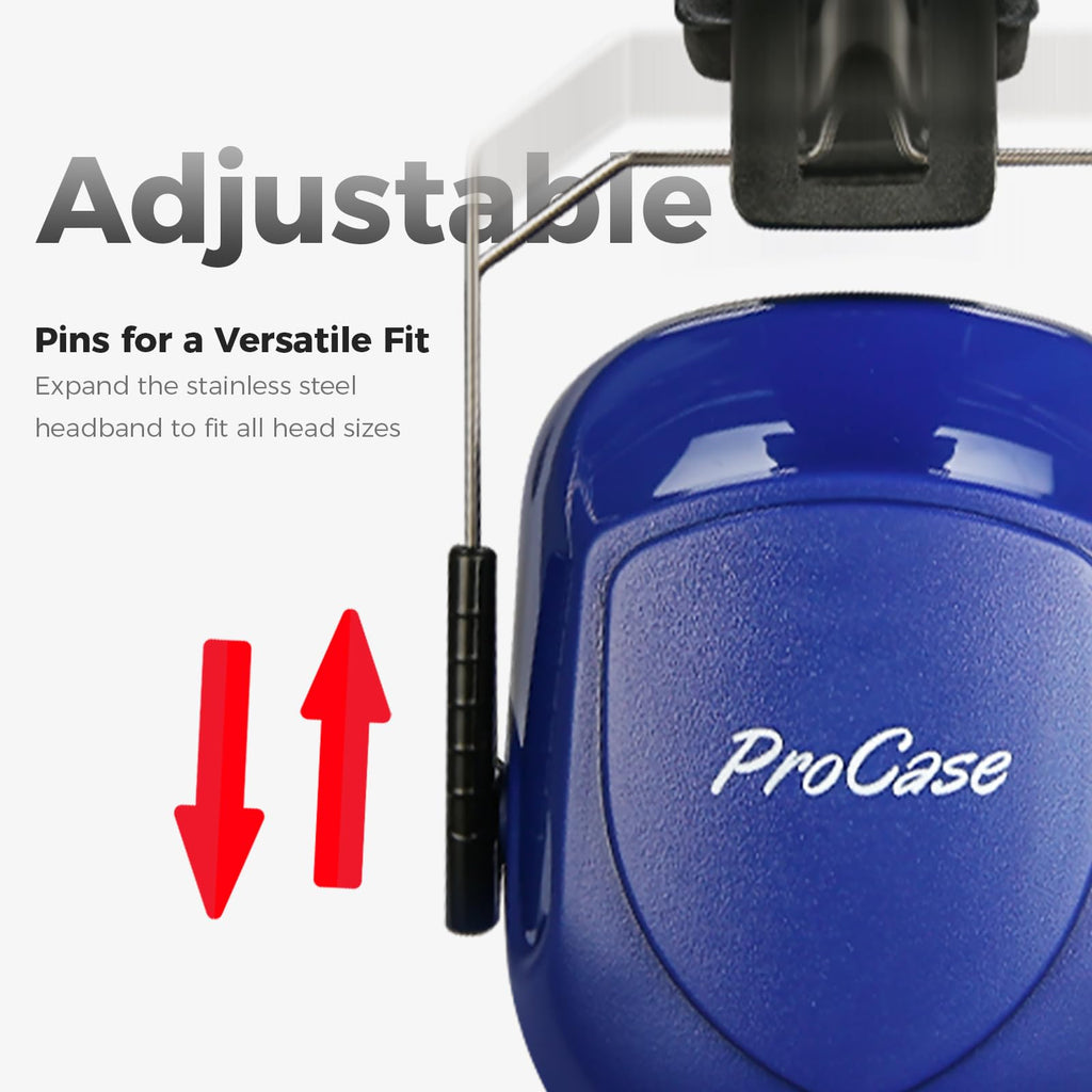 ProCase Hearing Protection Ear Muffs SNR 33dB, Noise Cancelling Headphones