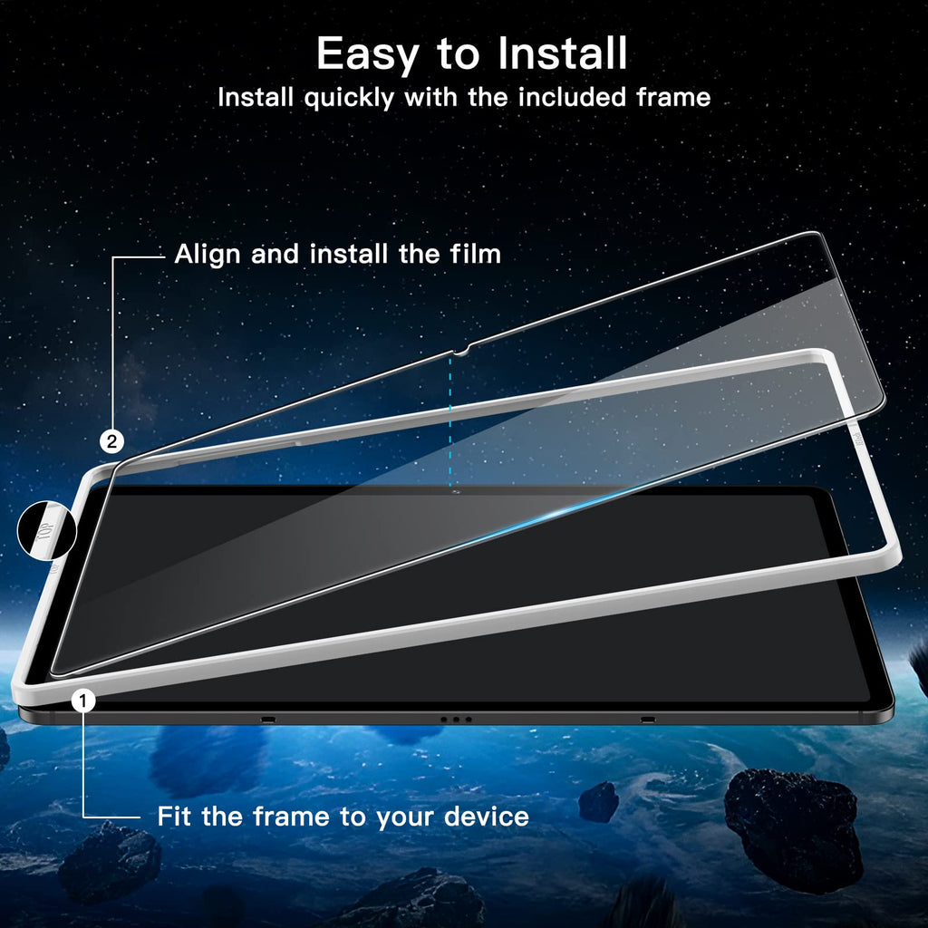JETech Screen Protector for Samsung Galaxy Tab S6 Lite 10.4", 2-Pack