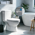 Hibbent Universal Metal Front Mount Toilet Handle Replacement Kit