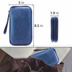 Teskyer Travel Cable Organiser Bag, Travel Essential, Dark Green