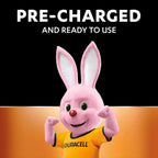 DURACELL AAA Rechargeable Batteries (4 Pack) 1.2V, 750 mAh NiMH