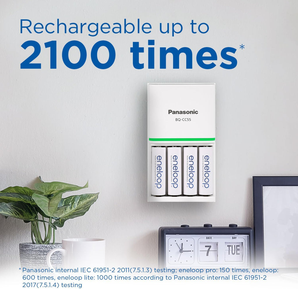 eneloop AAA/Micro Ni-MH battery (4-pack), rechargeable battery