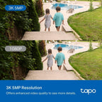 Tapo C530WS 3K 5MP Pan/Tilt Outdoor Security Camera CCTV Camera