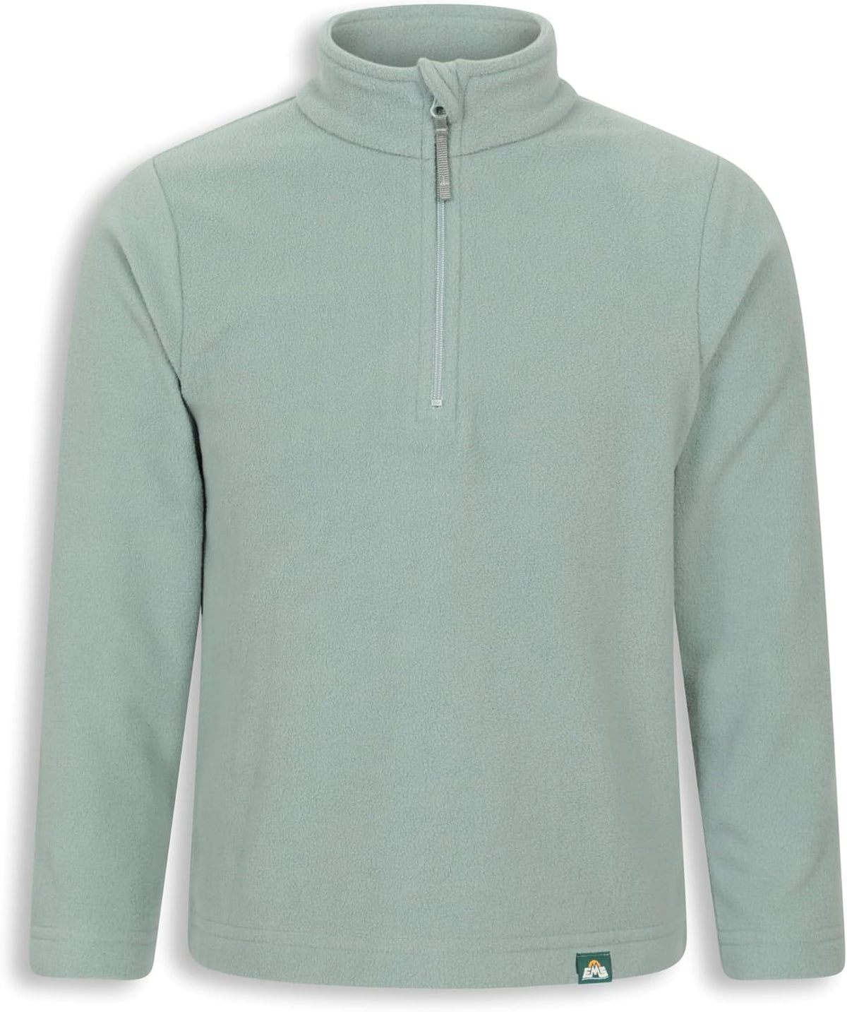 Mountain Warehouse Camber Kids Coral Fleece Top - Lightweight, Quick Drying, Breathable Sweatshirt for Outdoor Activities - Unisex, Suitable for Winter Layering