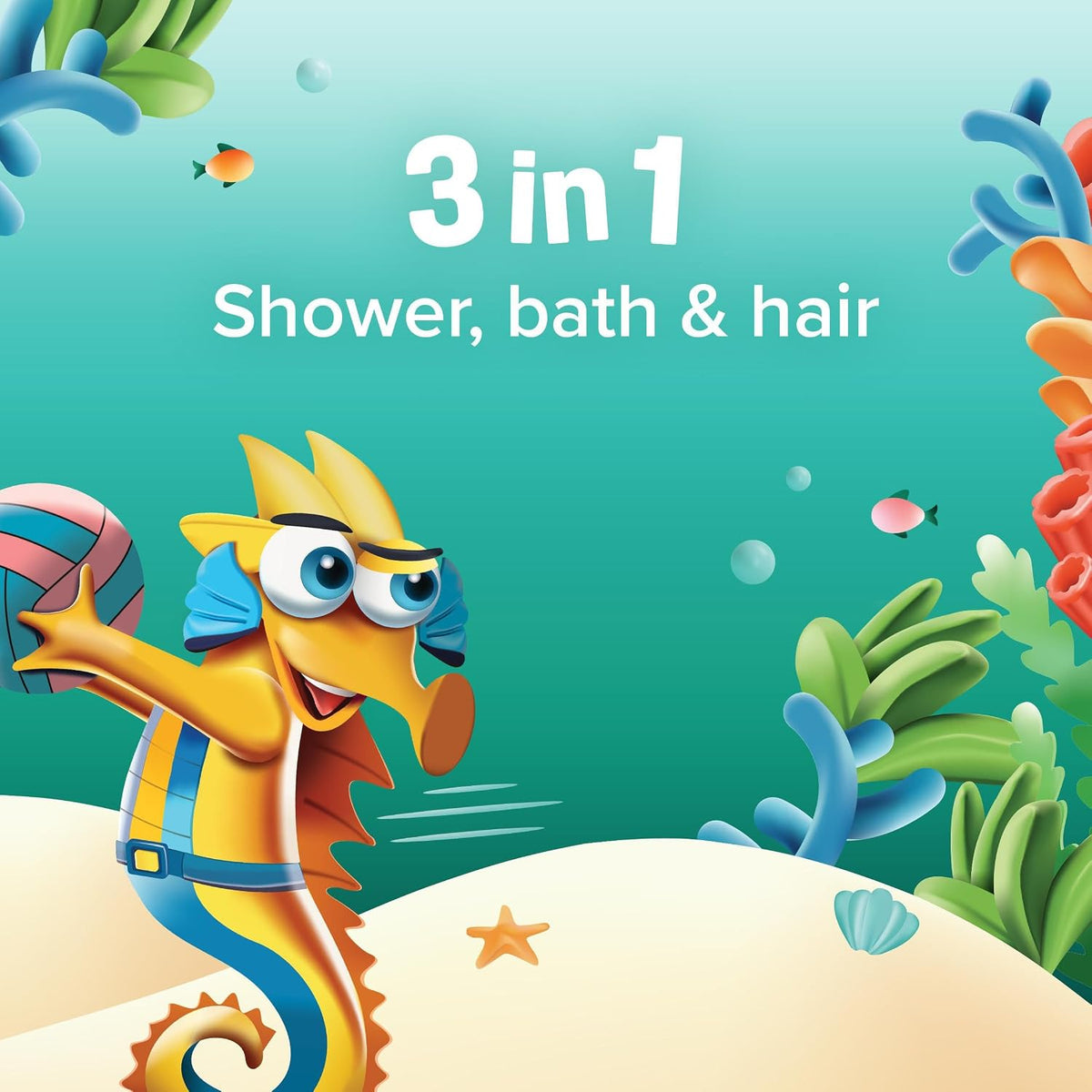 Palmolive Sea Creature Kids Shower Gel 750ml