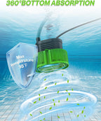 AgiiMan 850GPH Pool Cover Pump, Submersible Sump Pump above Ground