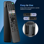 Replacement TCL TV Remote Control RC802N for TCL Android & LCD LED 4K Smart TVs: 32DS520, 40S6000FS, 49S6000FS, 49DP600, F43S5916, 50DP600, H32S5916, U49P6016, U55P6006 – No Setup Required