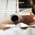 Smart Watch for Women, Answer/Make Call, 1.32'' AMOLED Ultra-Clear Screen Fitness Trackers with Heart Rate/Sleep/SpO2 Monitor, Smartwatch for iPhone/Samsung/Android, 110+ Sport Modes, 3ATM Waterproof