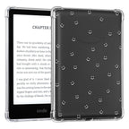 CoBak Clear Case for 6" Kindle 11th Generation 2024 and 2022 - Ultra-Slim Soft TPU Transparent Cover with Hand Strap, Lightweight & Durable Protection, Rose Gold