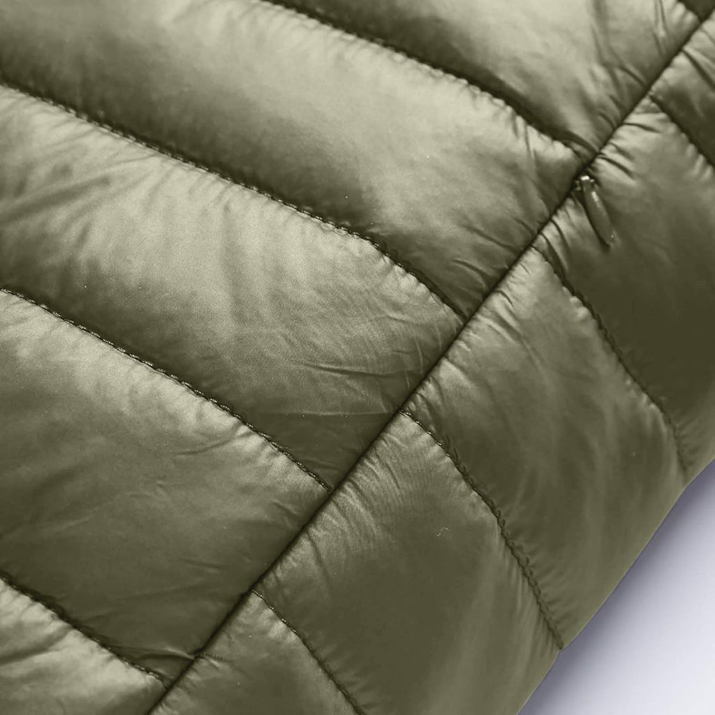 Men Winter Warm Down Jacket Long Sleeve Quilted Coats Casual Puffer Jackets Mens Outdoor Ski Hiking Windproof Stand Collar Full Zip Outwear Solid Color Thermal Coat