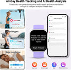 AI Smart Watch with ChatGPT, 1.91" Bluetooth 5.4 Call Smartwatch Men Women