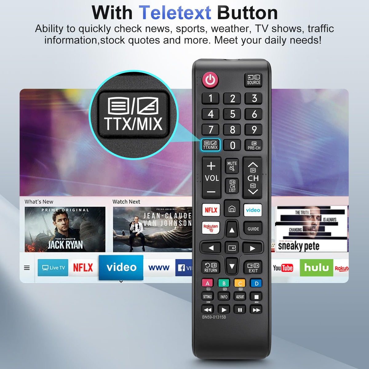 Universal Remote Control Replacement for All LG Smart TV