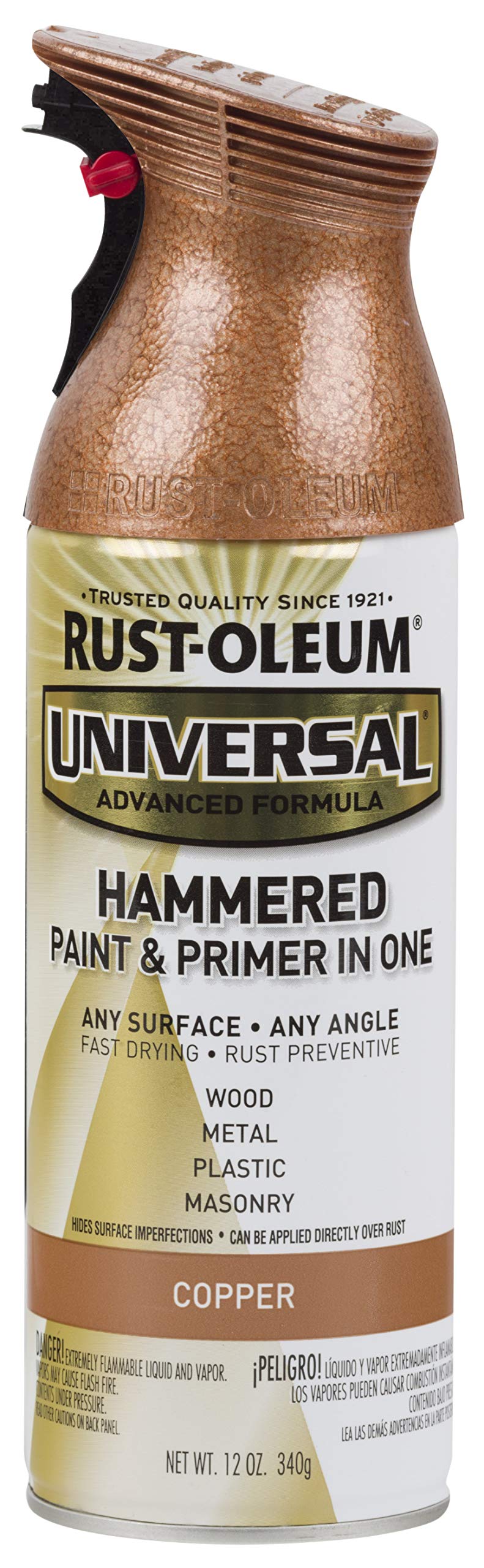 Rust-Oleum Universal All Surface Metallic Spray Paint, Aged Copper