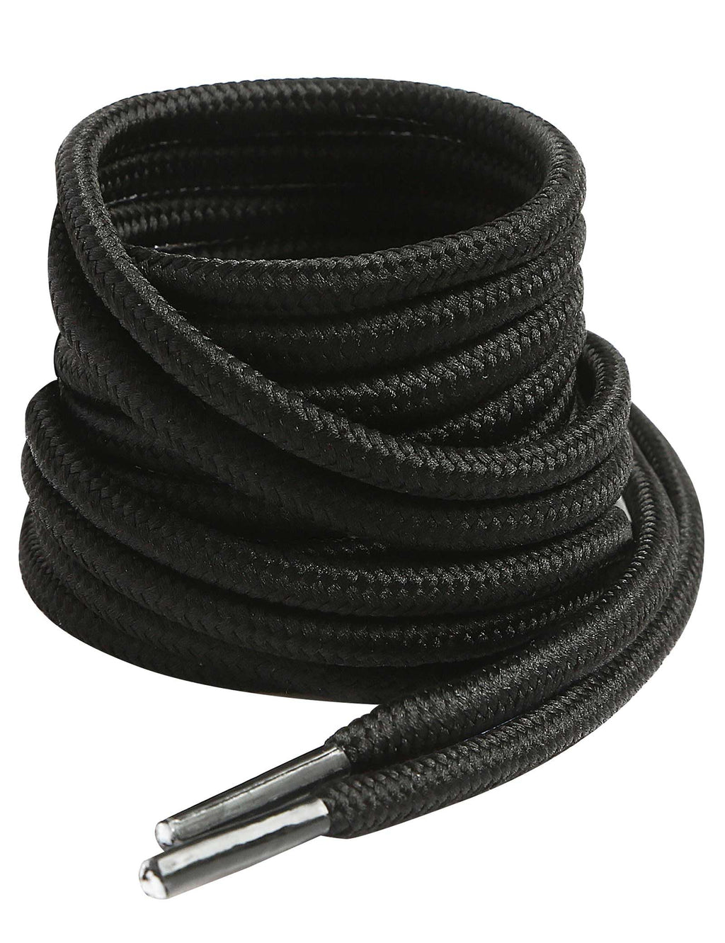 VSUDO Round Boots Laces, 4mm Diameter Work & Hiking Shoe Laces for Boots