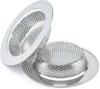 2 Pcs Sink Strainer Double-Layer Safe Design for Kitchen Sink Drain Basket