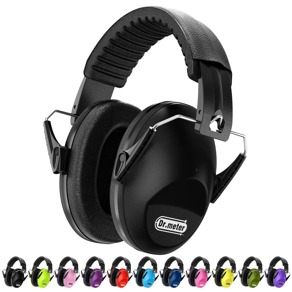 Dr.meter EM100 Noise Cancelling Headphones for Kids Adults, Ear Muffs