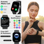 Motast Smart Watch, Fitness Tracker 1.69'' HD for Men Women
