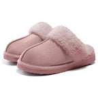 Litfun Women's Fluffy Memory Foam Slippers House Shoes Indoor