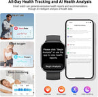 Motast Smart Watch, Fitness Tracker 1.69'' HD for Men Women
