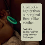 Tommee Tippee Ultra-Light StayPut Night Glow Soother 0-6m Pack of 2