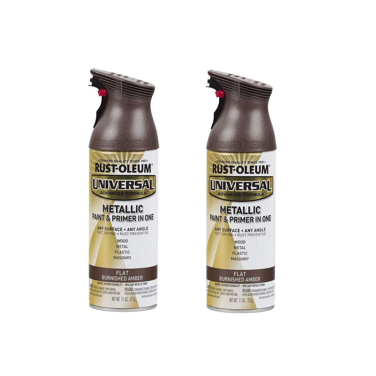 Rust-Oleum Universal All Surface Metallic Spray Paint, Aged Copper