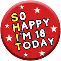 Birthday Badge 76mm With Metal Back