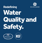 GE XWFE™ Refrigerator Water Filter, Genuine Filter, Guaranteed Fit, 1-pack