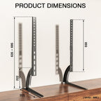 RFIVER Universal TV Stand Legs for 20 to 65 inch LCD/LED/OLED/Plasma TVs