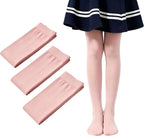 Girls Tights Microfiber Kids School Footed Soft Ballet Dance Pantyhose