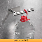 Ibergrif Silver Chrome Wall Mounted Toilet Roll Holder