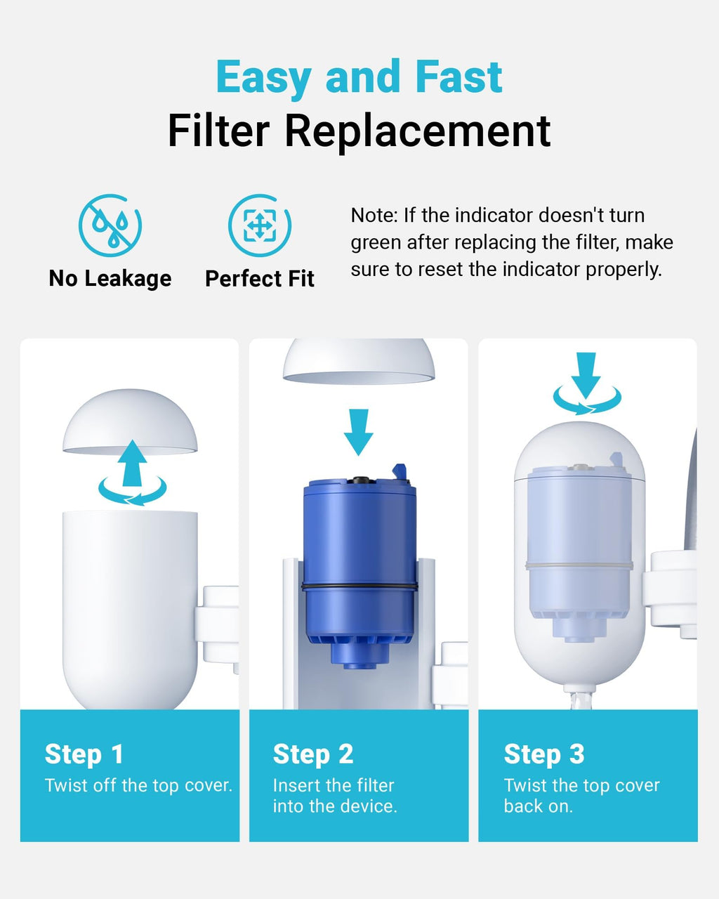 AQUA CREST Filter Replacement for PUR® Plus Water Filter Replacement