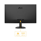 AOC 22B2H - 22 inch FHD Monitor, 75Hz, VA, 7ms Frameless design, Tilt, lowBlue Mode, Flicker Free (1920 x 1080 @ 75Hz, HDMI/VGA)