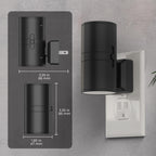 L LOHAS LED Night Light Plug in, Night Lights Plug into Wall, Soft White