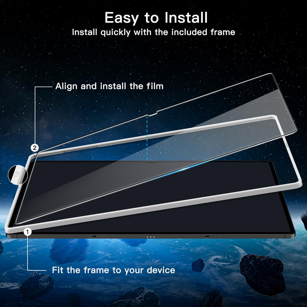 JETech Screen Protector for Samsung Galaxy Tab S6 Lite 10.4", 2-Pack