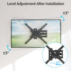 MOUNTUP 550 mm Long Arm TV Wall Bracket for 14–42 Inch TVs & Monitors