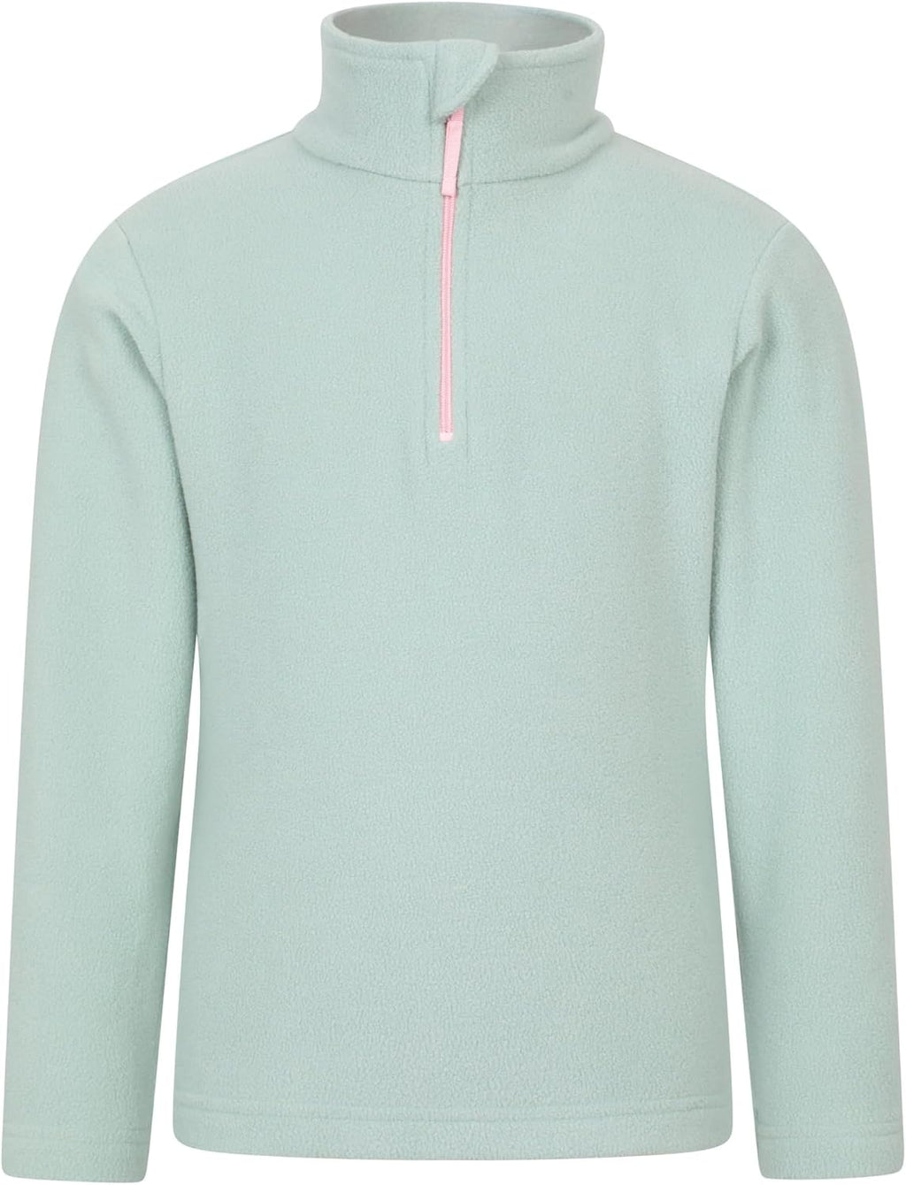 Mountain Warehouse Camber Kids Coral Fleece Top - Lightweight, Quick Drying, Breathable Sweatshirt for Outdoor Activities - Unisex, Suitable for Winter Layering