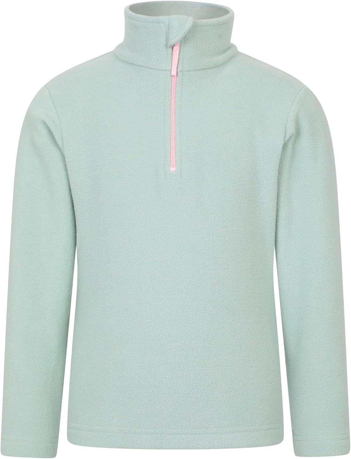 Mountain Warehouse Camber Kids Coral Fleece Top - Lightweight, Quick Drying, Breathable Sweatshirt for Outdoor Activities - Unisex, Suitable for Winter Layering