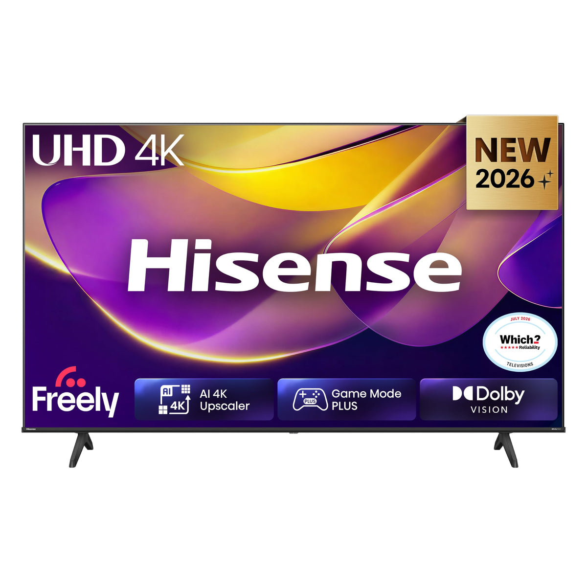Hisense 55 Inch 55E6STUK 4K Ultra HD AI Smart TV