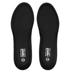 riemot Memory Foam Insoles for Men and Women - Replacement Shoe Inserts Comfort Cushioning for Sports Shoes, Trainers, Sneakers, Work Boots and Walking Shoes, Black with Yellow Base, UK8 / EU42