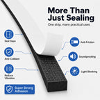 EVA Weather Stripping Foam Insulation Tape with Adhesive Foam Door Seal Weather Strip for Door Frame/Window/Gaps/Insulation/Buffer