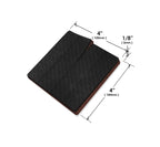Slipstick GorillaPads Non Slip Furniture Pads/Gripper Floor Protectors (Set of 4) 3 Inch Square Self Adhesive Rubber Stoppers for Furniture Legs, CB155